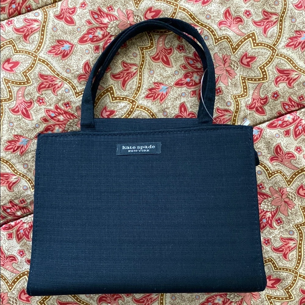NWOT 🌸Kate Spade Black Women's Top Handle Mini Tote Handbag